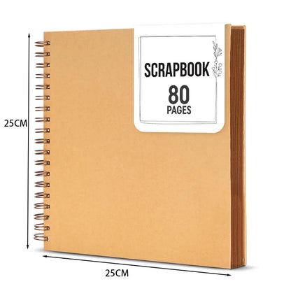 Scrapbook with 80 Pages