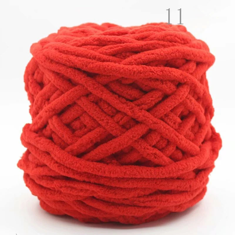 300g of Chenille Yarn - 20 Colors