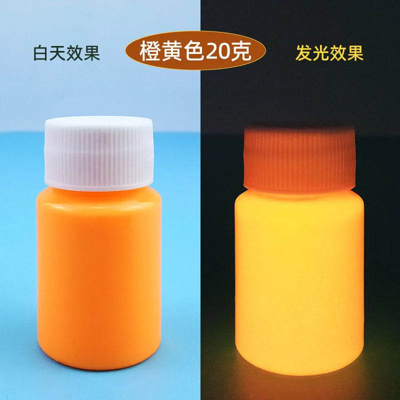 15g Bottle Luminous Powder Pigment for Epoxy Resin Glow In The Dark Jewelry Making Supplies