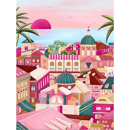 Scenery Painting By Numbers Kit