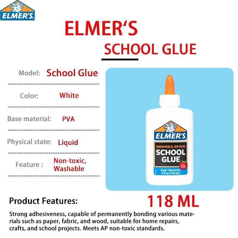 Elmer’s Glue All, Clear Glue and School Glue