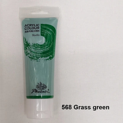 75ml Acrylic Paint Rich Pigments for Canvas. Wood, Watercolor or Multimedia Paper