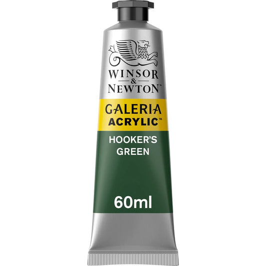 Winsor & Newton Galeria Professional Acrylic Paint - 60ml (2 oz) Tube for Artists: High Pigment, Vivid Colors for Canvas or Watercolor Paper Painting