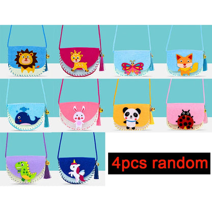 Cute Shoulder Bag Sewing Kits for Kids
