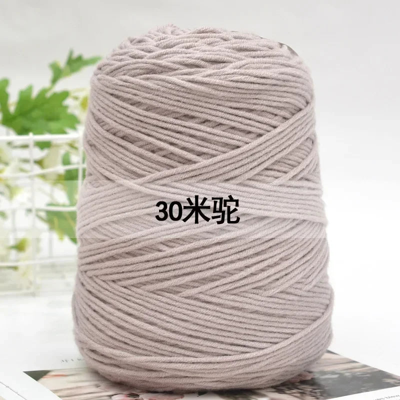 1000g 8-strand 100% Milk Cotton Yarn