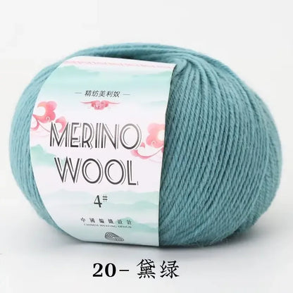 50g/roll Merino Wool Yarn - 130M