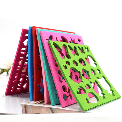 7 Felting Molds Set for Wool Felting