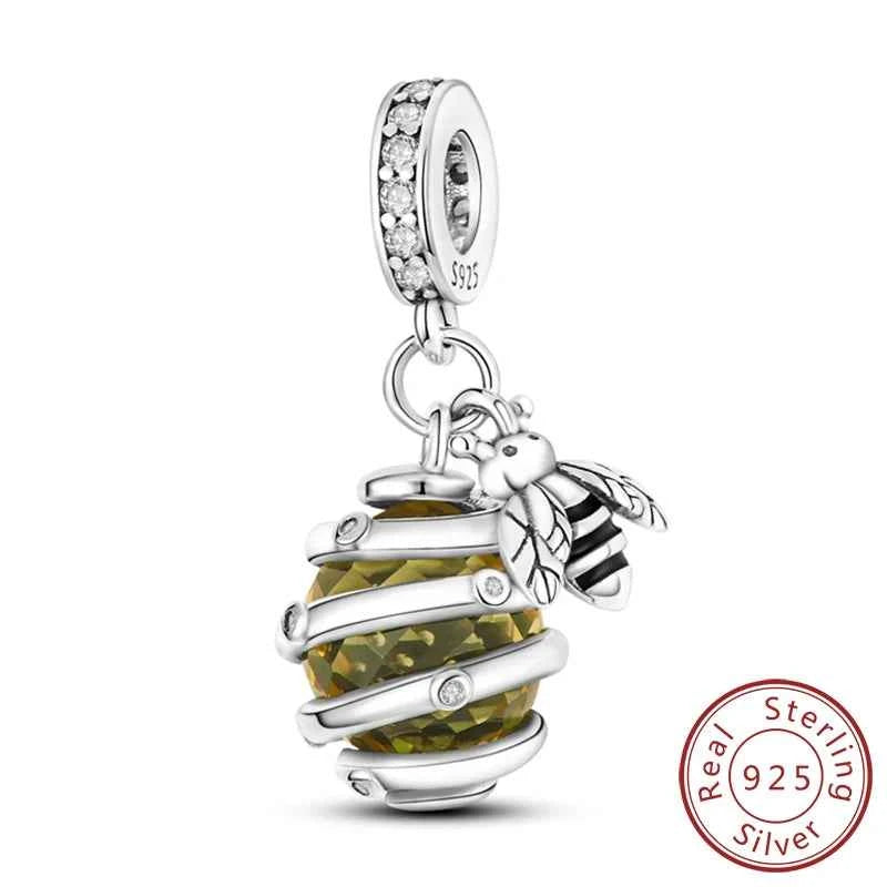 11 Different Sterling Silver Charms and Beads