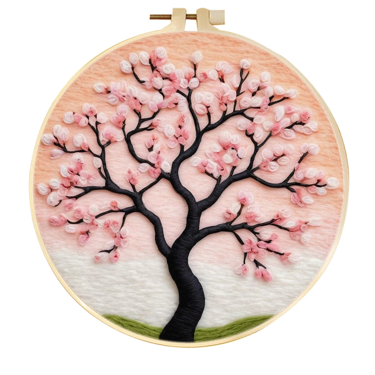 Trees and Flowers Wool Felting Kits