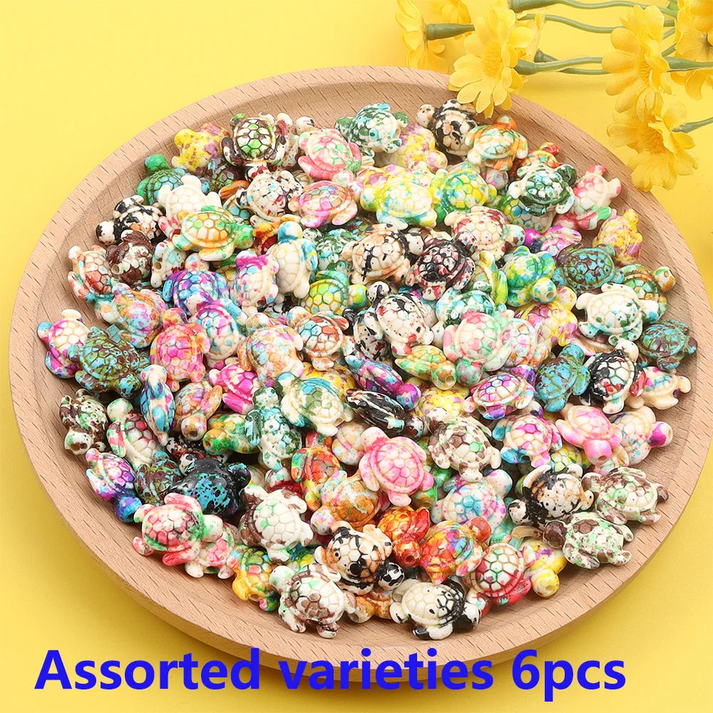 6/46/558pcs Multi-color Ocean Series Beads