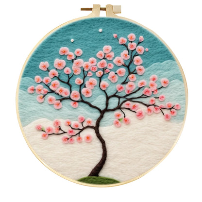 Trees and Flowers Wool Felting Kits