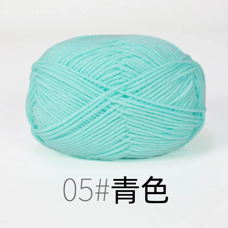 Organic Cotton Yarn 4ply - 1 Ball is 50g of Soft Yarn