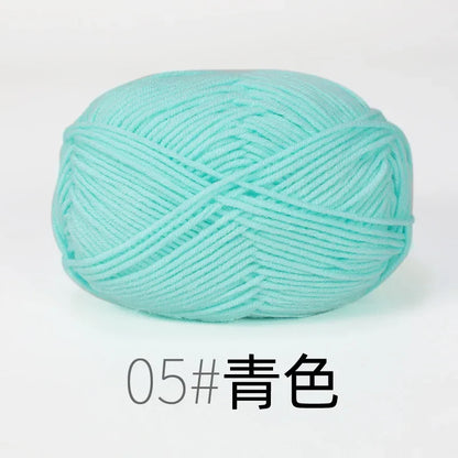Organic Cotton Yarn 4ply - 1 Ball is 50g of Soft Yarn