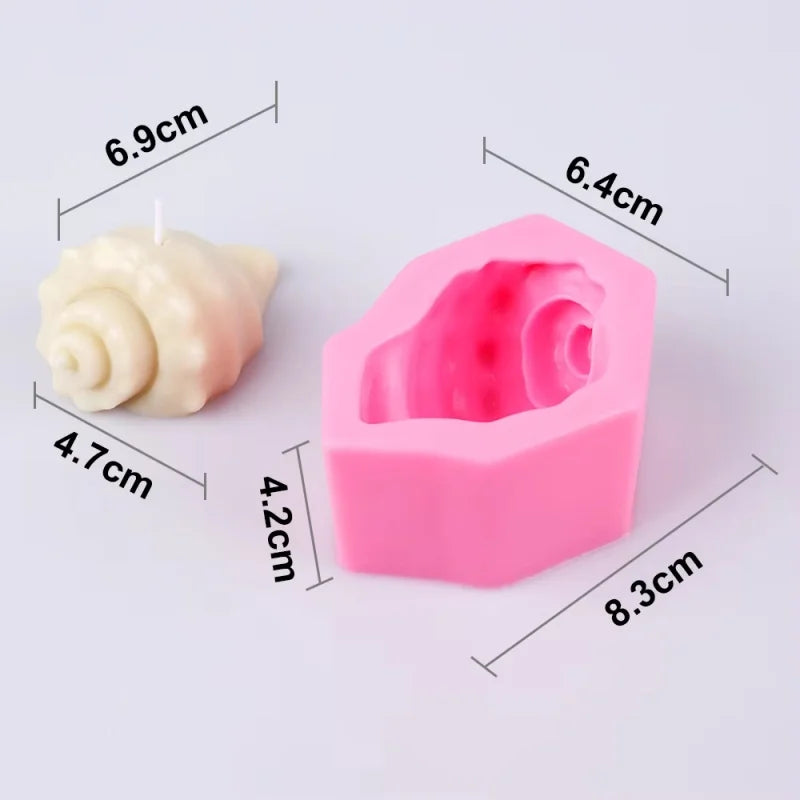 Conch Silicone Mold for Candle Making
