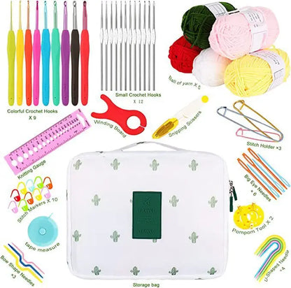 58 Pieces Crochet Accessories Set for Beginners