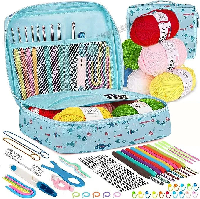 58 Pieces Crochet Accessories Set for Beginners