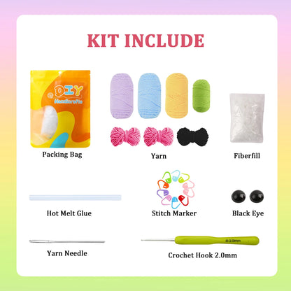 Caterpillar Crochet Kit - 2 Styles