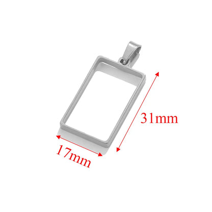 Variety of Charm or Pendant Frame Molds for UV Resin
