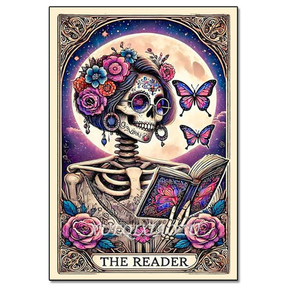 Diamond Art Painting Kit - Skeleton Ladies - Halloween Themes
