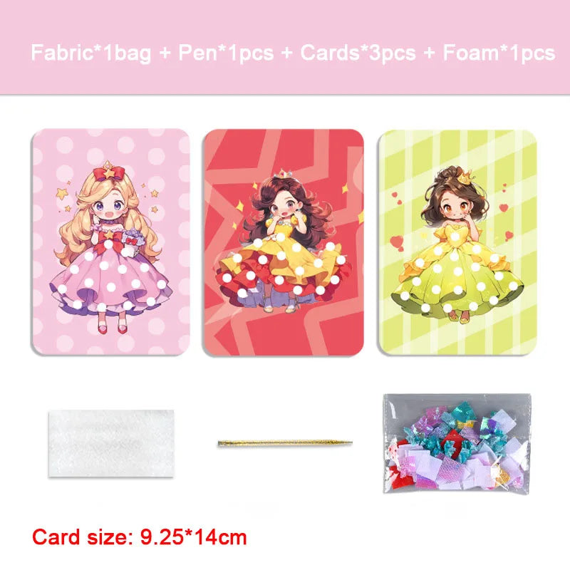 Children's Fabric Art - Poke and Puncture Painting for Kids