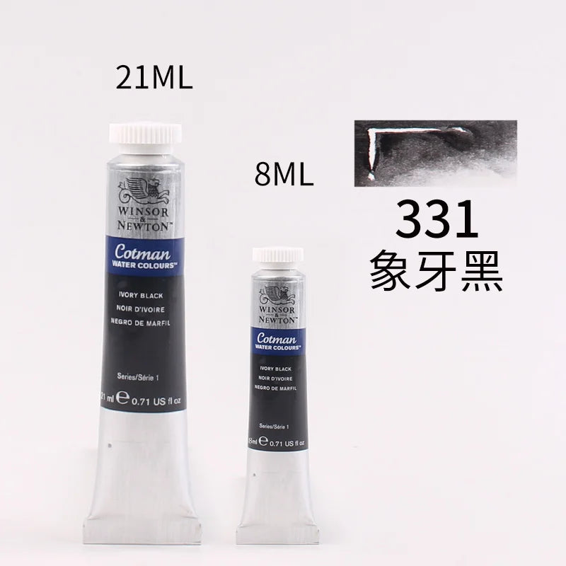 WINSOR＆NEWTON 8ml or 21ml Watercolor Paint Tubes