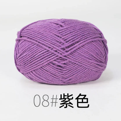 Organic Cotton Yarn 4ply - 1 Ball is 50g of Soft Yarn