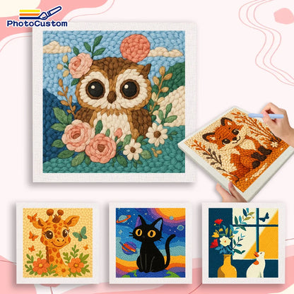 Animal Punch Needle Kits