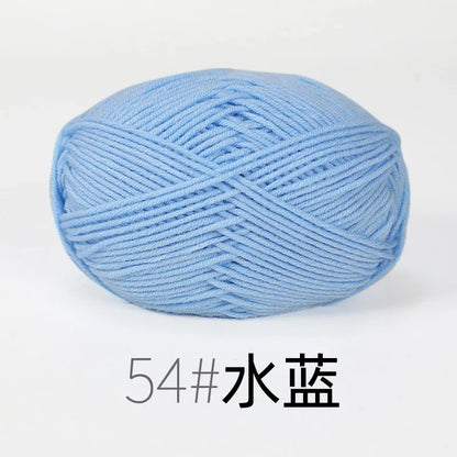 Organic Cotton Yarn 4ply - 1 Ball is 50g of Soft Yarn
