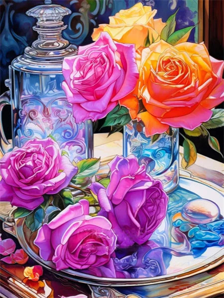 Fruit and Flowers Diamond Painting