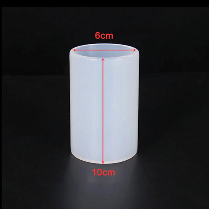 Silicone Cylinder, Hexagon, Square, Rectangle or Cuboid Resin Molds or Candle Making Molds - Different Sizes Available