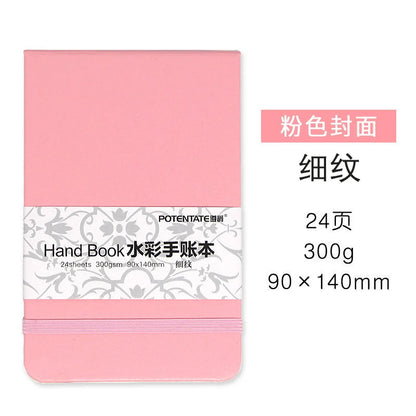 Watercolor Notebook, Medium Texture Watercolor Paper 300g