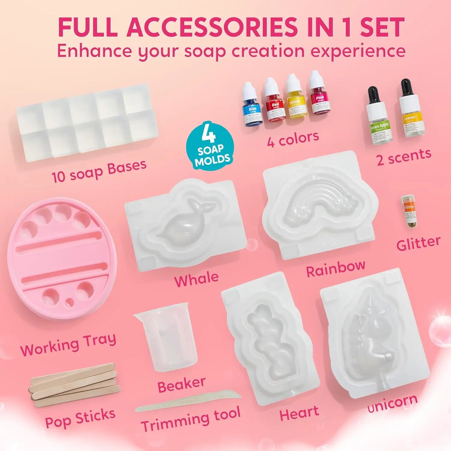 Unicorn Soap Making Kit for Kids