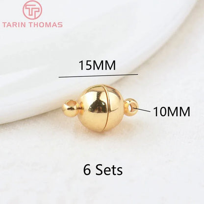 Variety of Colors, Styles and Sizes of Magnetic Bracelet or Necklace Clasps