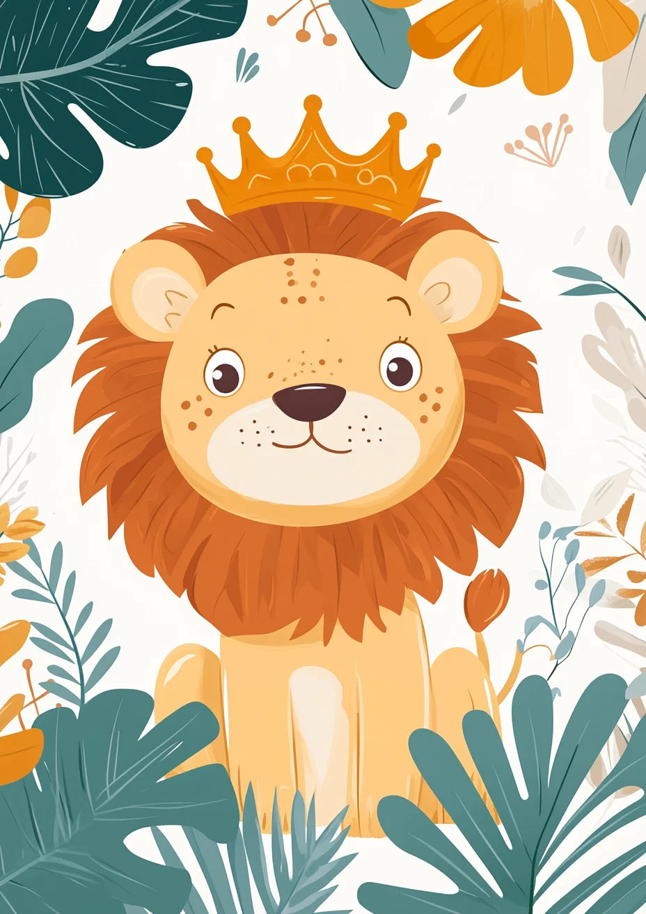 Cute Animals Paint By Number Kits - Perfect for a nursery and child's room