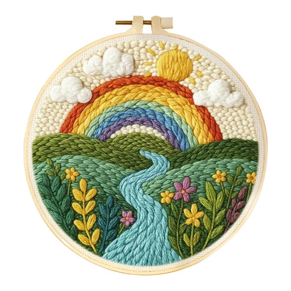 Scenery Punch Needle Kits - 20x20cm