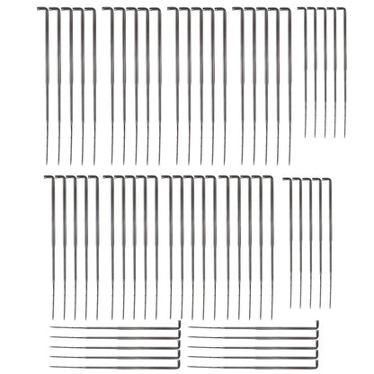 3 Sizes of Wool Felting Needles - Wood Handle for DIY Wool Felting Projects