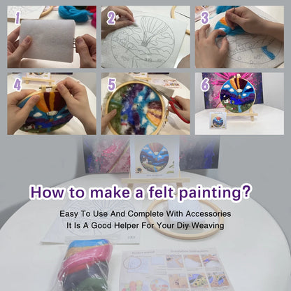 Cute Dogs and Cats Needle Felting Kits