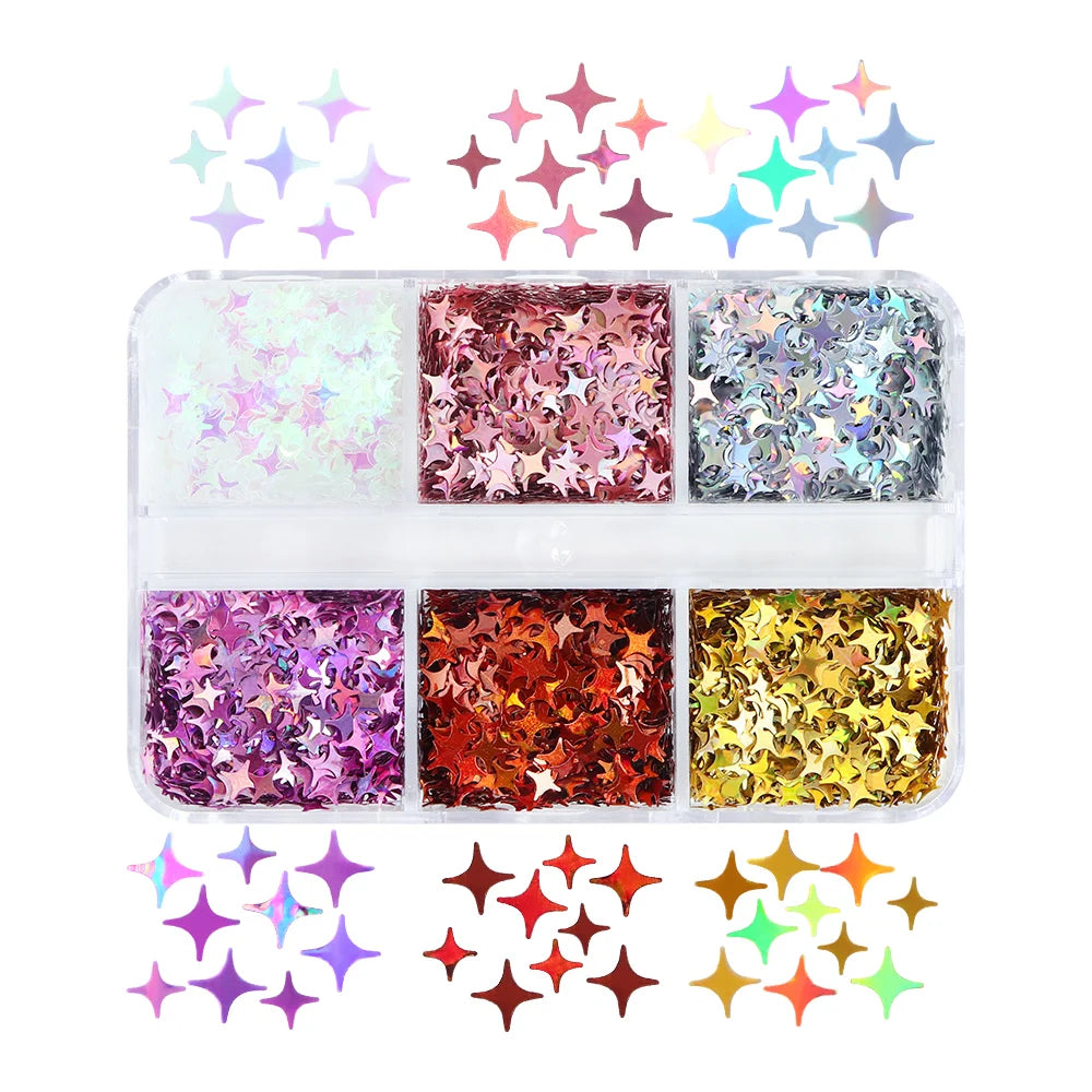 Various Sequin Shapes and Colors - Resin Filling for Jewelry Making