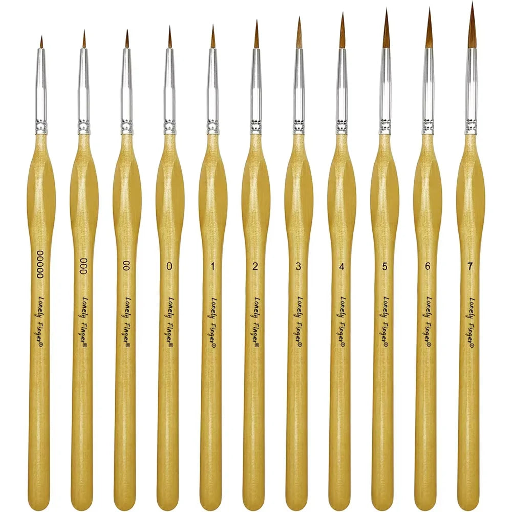 10/11/20/22Pcs Fine Detail Paint Brushes