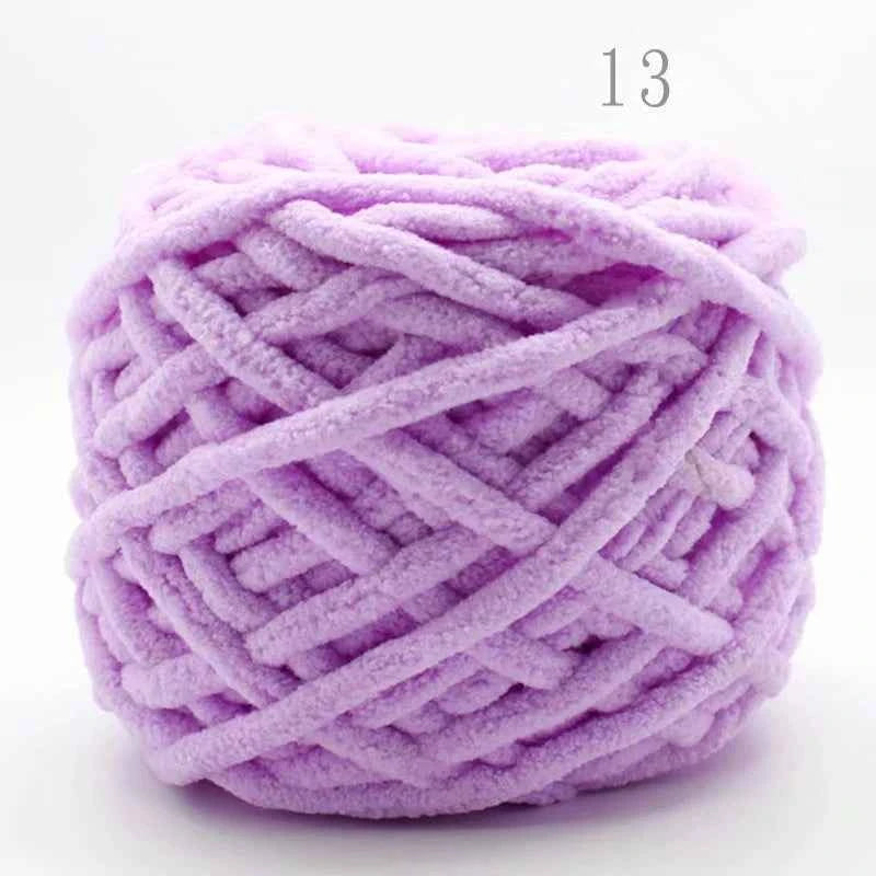 300g of Chenille Yarn - 20 Colors