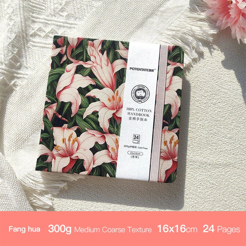 Watercolor Journal 100% Cotton 300gm 24Sheets