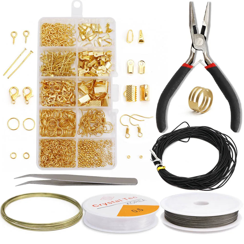 Jewelry Making Starter Kit for Earrings and Necklaces