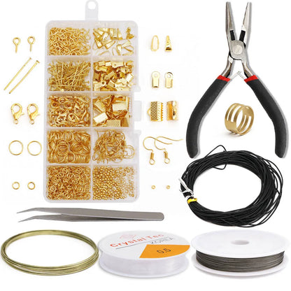 Jewelry Making Starter Kit for Earrings and Necklaces
