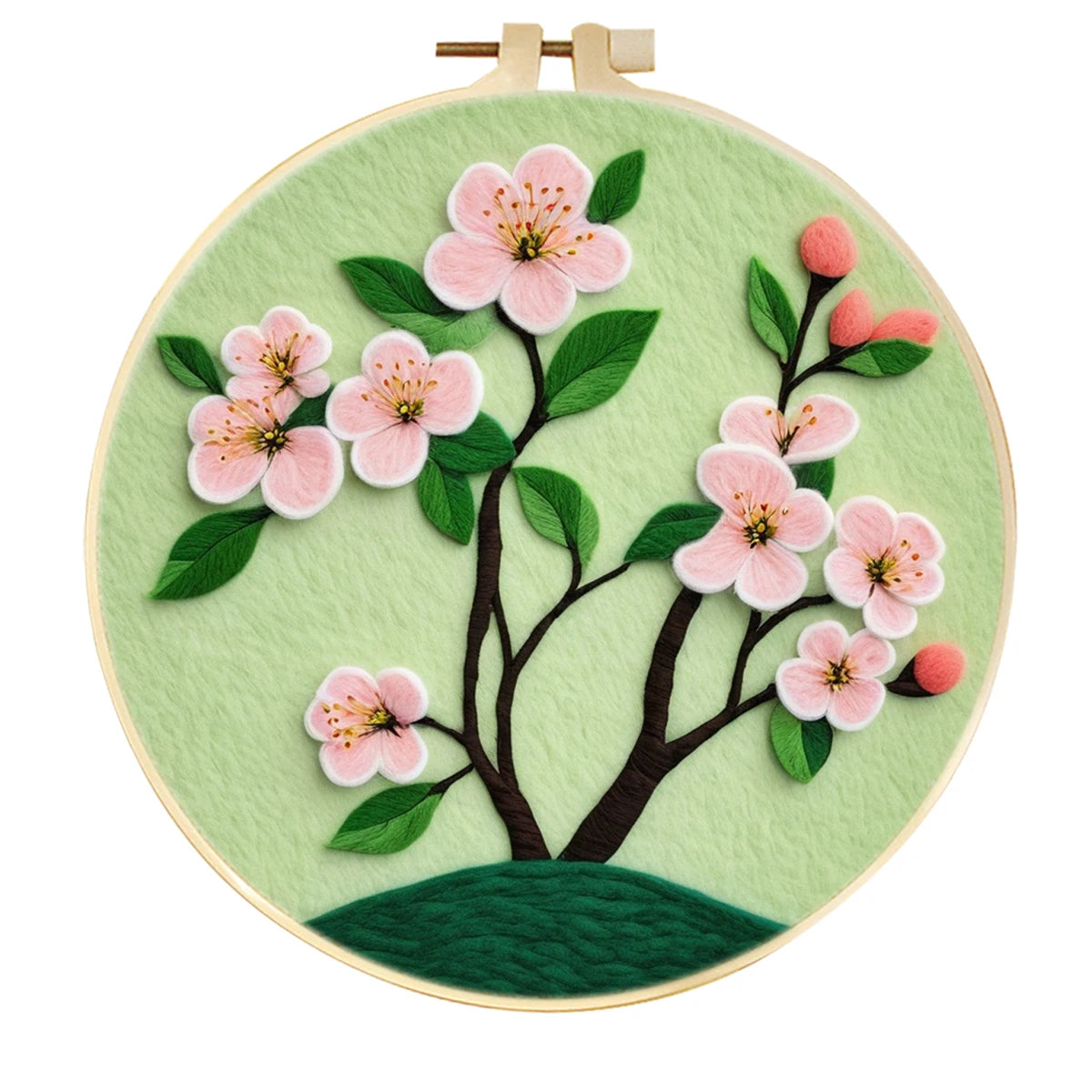 Trees and Flowers Wool Felting Kits