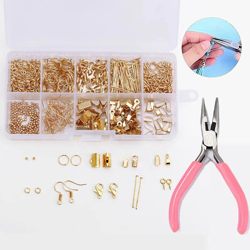 Jewelry Making Starter Kit for Earrings and Necklaces