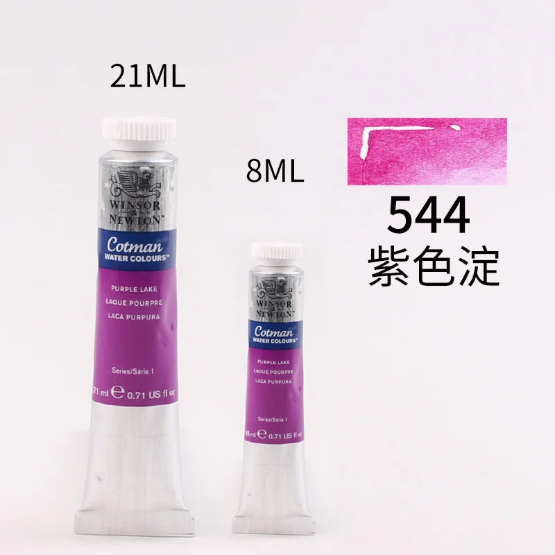 WINSOR＆NEWTON 8ml or 21ml Watercolor Paint Tubes