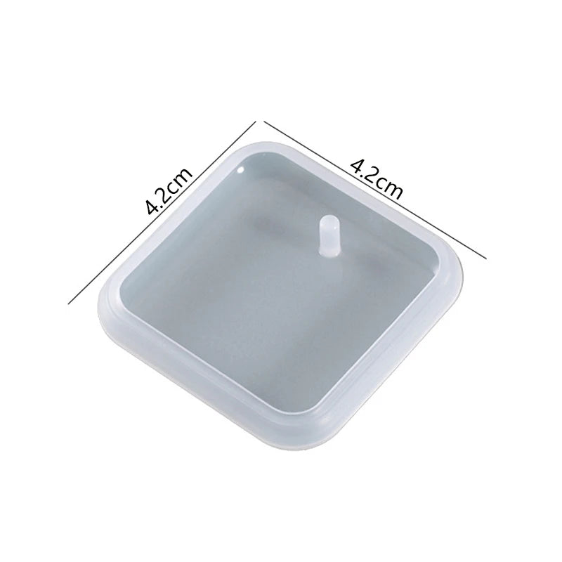 Keychain or Pendant Silicone Mold for Epoxy Resin
