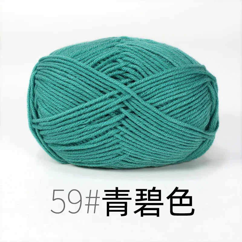 Organic Cotton Yarn 4ply - 1 Ball is 50g of Soft Yarn
