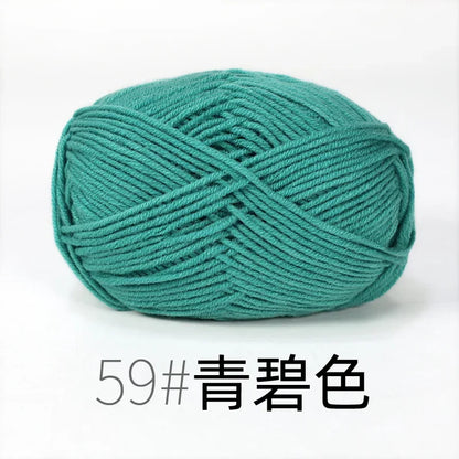 Organic Cotton Yarn 4ply - 1 Ball is 50g of Soft Yarn