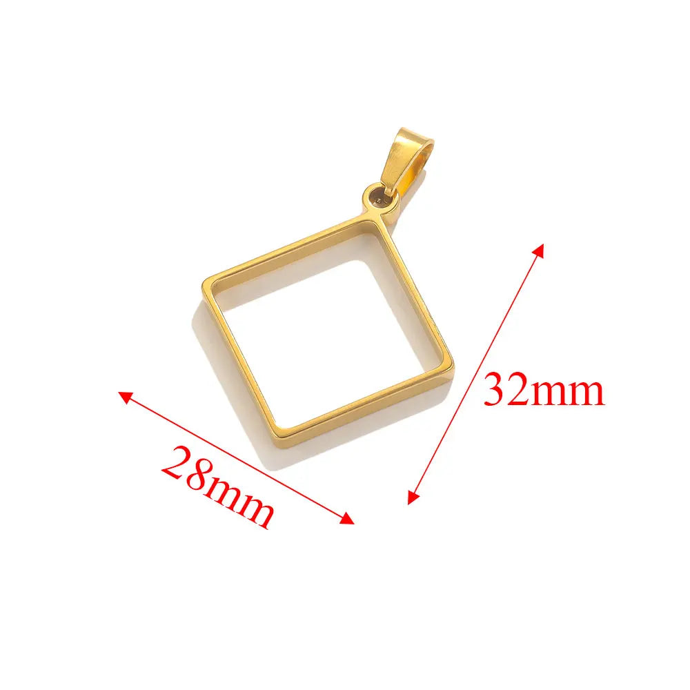 Variety of Charm or Pendant Frame Molds for UV Resin